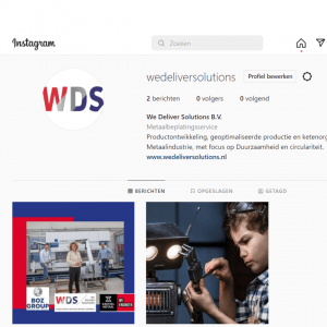 WDS op Instagram